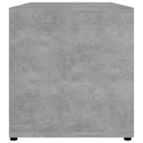 NNEVL TV Cabinet Concrete Grey 80x34x36 cm Chipboard