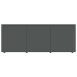 NNEVL TV Cabinet Grey 80x34x30 cm Chipboard
