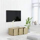 NNEVL TV Cabinet Sonoma Oak 80x34x30 cm Chipboard