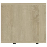 NNEVL TV Cabinet Sonoma Oak 80x34x30 cm Chipboard