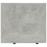 NNEVL TV Cabinet Concrete Grey 80x34x30 cm Chipboard