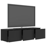 NNEVL TV Cabinet Grey 120x34x30 cm Chipboard