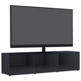 NNEVL TV Cabinet High Gloss Black 120x34x30 cm Chipboard
