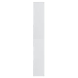 NNEVL Sideboard High Gloss Black 80x36x75 cm Chipboard