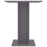 NNEVL Bistro Table Grey 60x60x75 cm Chipboard