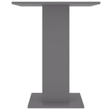 NNEVL Bistro Table Grey 60x60x75 cm Chipboard