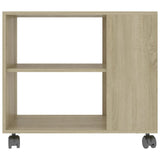 NNEVL Side Table Sonoma Oak 70x35x55 cm Engineered Wood