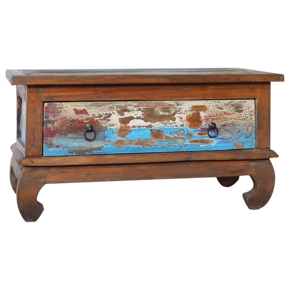 NNEVL Coffee Table 80x50x40 cm Reclaimed Teak Wood