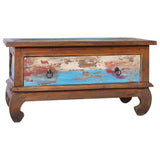 NNEVL Coffee Table 80x50x40 cm Reclaimed Teak Wood