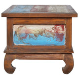 NNEVL Coffee Table 80x50x40 cm Reclaimed Teak Wood