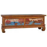 NNEVL TV Cabinet 110x35x40 cm Reclaimed Teak Wood