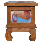 NNEVL TV Cabinet 110x35x40 cm Reclaimed Teak Wood
