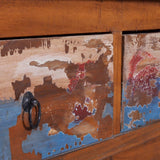NNEVL TV Cabinet 110x35x40 cm Reclaimed Teak Wood