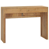 NNEVL Console Table 100x35x75 cm Solid Teak Wood