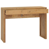 NNEVL Console Table 100x35x75 cm Solid Teak Wood