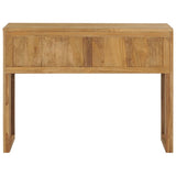 NNEVL Console Table 100x35x75 cm Solid Teak Wood