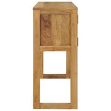 NNEVL Console Table 120x32x75 cm Solid Teak Wood