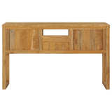 NNEVL Console Table 120x32x75 cm Solid Teak Wood