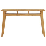 NNEVL Console Table 120x35x75 cm Solid Teak Wood