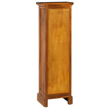 NNEVL 10-Drawer Cabinet 35x30x120 cm Solid Teak Wood