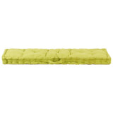 NNEVL Pallet Floor Cushions 2 pcs Cotton Green