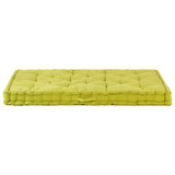 NNEVL Pallet Floor Cushions 2 pcs Cotton Green