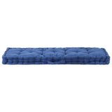 NNEVL Pallet Floor Cushions 2 pcs Cotton Light Blue