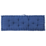 NNEVL Pallet Floor Cushions 2 pcs Cotton Light Blue