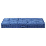 NNEVL Pallet Floor Cushions 2 pcs Cotton Light Blue