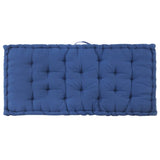 NNEVL Pallet Floor Cushions 2 pcs Cotton Light Blue