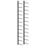 NNEVL Wall-mounted Wine Rack for 24 Bottles Black Iron
