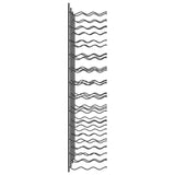 NNEVL Wall-mounted Wine Racks for 72 Bottles 2 pcs Black Iron