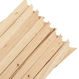 NNEVL Trellis Fences 5 pcs Firwood 180x60 cm