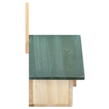 NNEVL Bird Houses 4 pcs 24x16x30 cm Firwood