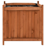 NNEVL Raised Beds 2 pcs 50x50x50 cm Firwood