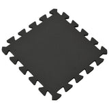 NNEVL Floor Mats 54 pcs 4.86㎡ EVA Foam Black