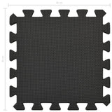 NNEVL Floor Mats 54 pcs 4.86㎡ EVA Foam Black
