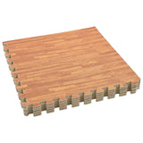 NNEVL Floor Mats 6 pcs Wood Grain 2.16 ㎡ EVA Foam