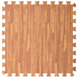 NNEVL Floor Mats 6 pcs Wood Grain 2.16 ㎡ EVA Foam