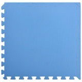 NNEVL Floor Mats 6 pcs 2.16 ㎡ EVA Foam Blue