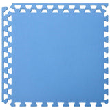NNEVL Floor Mats 6 pcs 2.16 ㎡ EVA Foam Blue