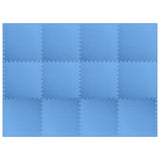 NNEVL Floor Mats 12 pcs 4.32 ㎡ EVA Foam Blue