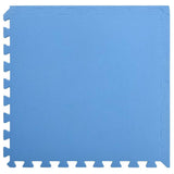 NNEVL Floor Mats 24 pcs 8.64 ㎡ EVA Foam Blue