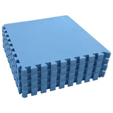 NNEVL Floor Mats 24 pcs 8.64 ㎡ EVA Foam Blue