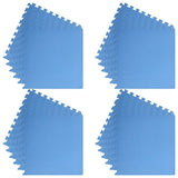NNEVL Floor Mats 24 pcs 8.64 ㎡ EVA Foam Blue