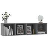NNEVL Book Cabinet/TV Cabinet Grey 143x30x36 cm