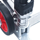 NNEVL Foldable Stair Transport Trolley 70 kg Aluminium Silver