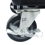NNEVL Foldable Transport Trolley 150 kg Aluminium Silver