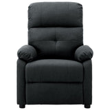 NNEVL Massage Recliner Chair Dark Grey Fabric
