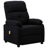 NNEVL Massage Recliner Chair Black Fabric